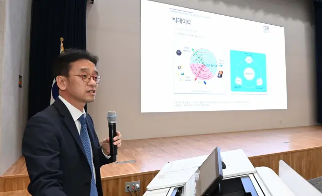 Photo of GG56 CEO and co-founder, Kim Young-kun, during the vent co-hosted by Gangwon Province, 강원일보, and Gangwon Tourism Foundation.